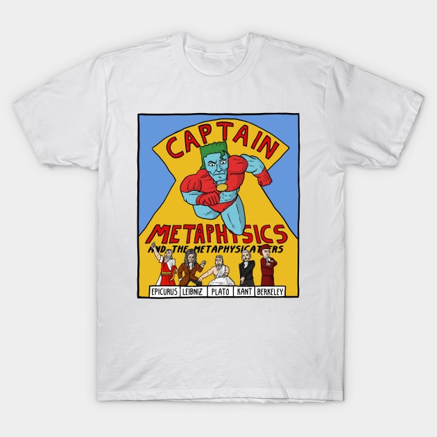 Captain Metaphysics T-Shirt by ExistentialComics